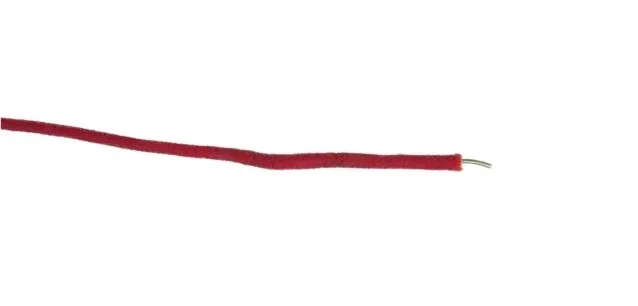 Hosco CBL50 Drôt na Prepojenie Elektroniky – pevné jadro, 50 cm, Červený