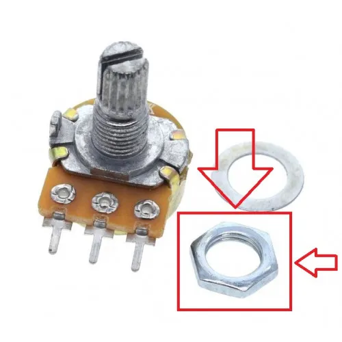 Náhradná Matica na Potenciometer 9,3mm