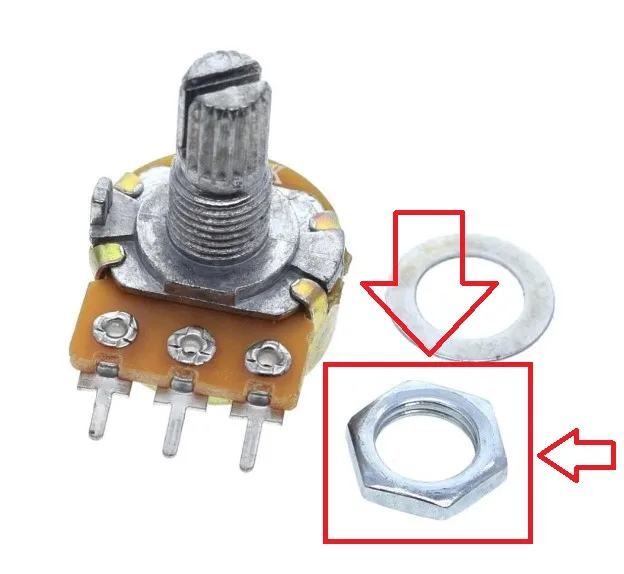 Náhradná Matica na Potenciometer 9,3mm