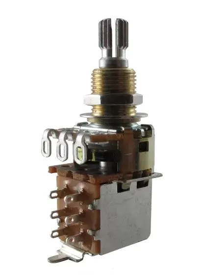 Bourns Push Pull Gitarový Potenciometer 500K Bourns Push Pull Gitarový Potenciometer 500K