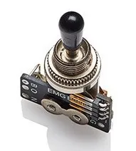 EMG 3-Polový Prepínač  B289 Typ LP Nikel / Čierna