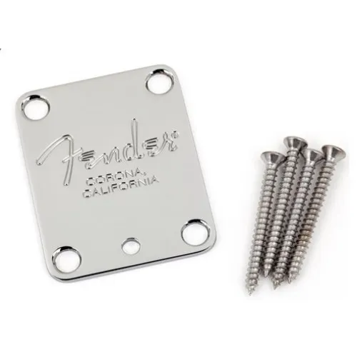 Fender Originál Kryt Krku Na Gitaru Chrom