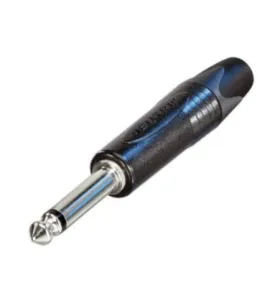 Neutrik NP2X-BAG Jack 6,3 mm, Čierny-Nikel