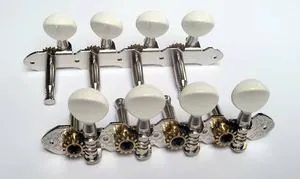 Gotoh M120 – Sada ladiacich mechaník pre mandolínu, Nikel
