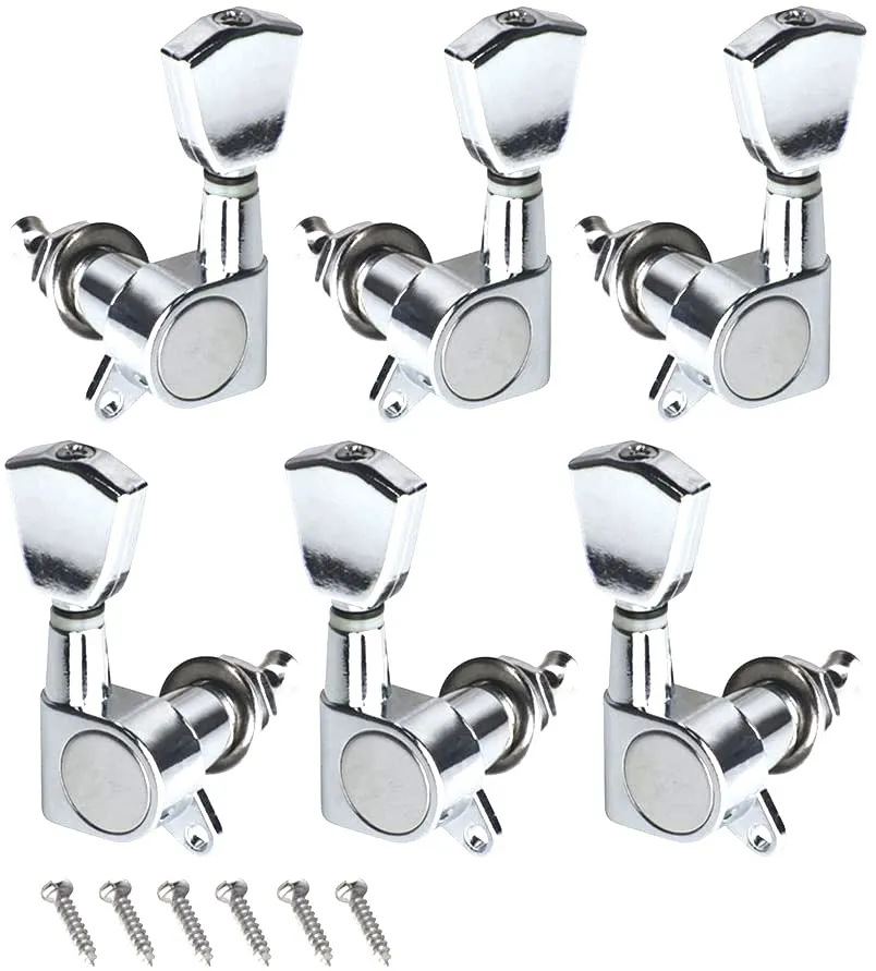 Partsland J02 Sada Ladiacich Mechanik Pre Elektrickú Gitaru 3L+3R Chrome