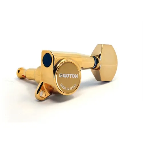 Gotoh SG381-07 Ladiaca Mechanika pre Gitaru Ľavá Strana Zlatá
