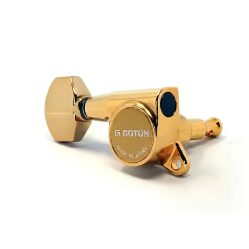 Gotoh SG381-07 Ladiaca Mechanika pre Gitaru Pravá Strana Zlatá