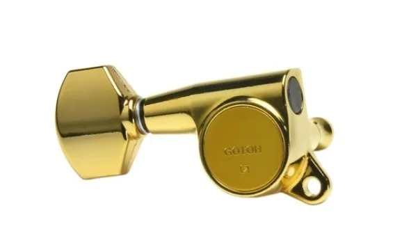 Gotoh SG381-07 Ladiaca Mechanika pre Gitaru Pravá Strana Zlatá