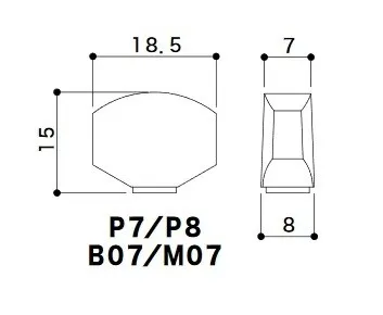 Gotoh SGS510Z-P7 – Exkluzívna sada ladiacich mechaník 6L, Chróm