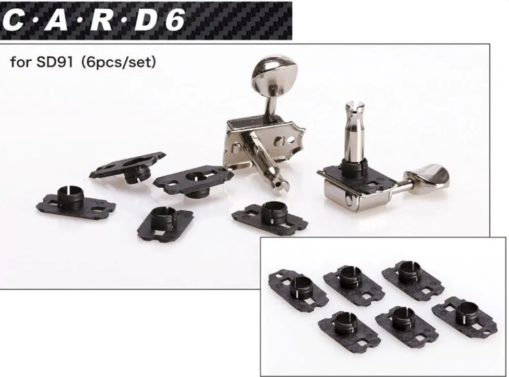 Gotoh C-A-R-D 6L Špeciálna Karbónová Podložka pre Mechaniky Serie SD 91 Karbon