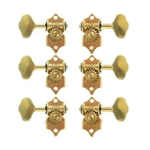 Gotoh SE770-06M Ladiace Mechaniky pre Gitaru Sada 3L+3R Zlatá