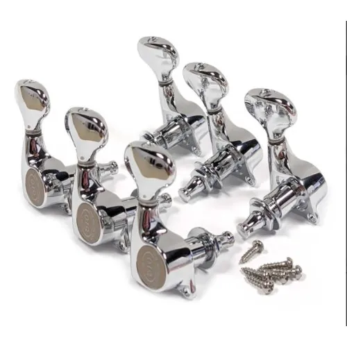 Gotoh SGL510-L5 – Prémiová sada ladiacich mechaník 3L+3R, Chróm