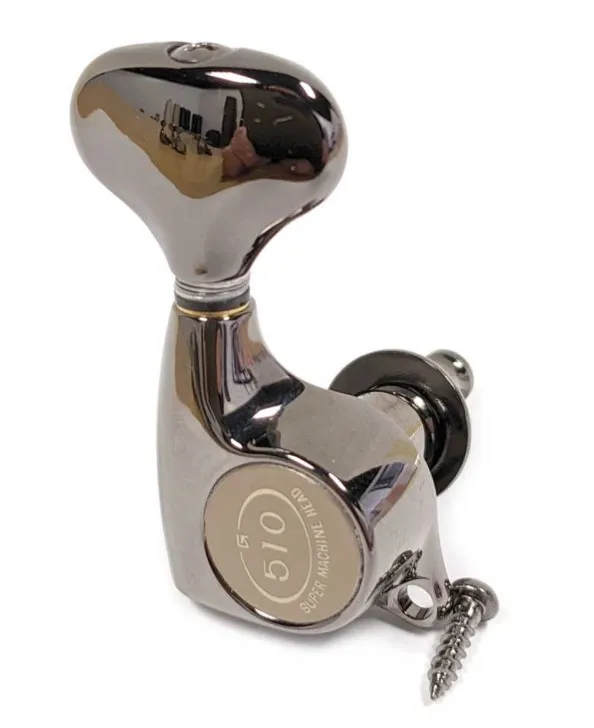 Gotoh SGL510-L5 – Prémiová sada ladiacich mechaník 3L+3R, Cosmo Black