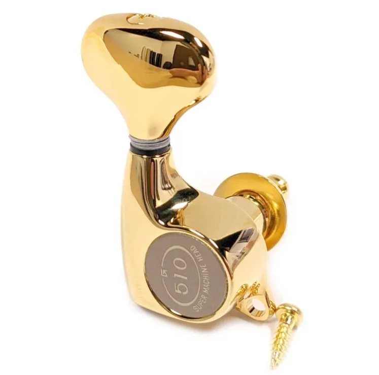 Gotoh SGL510-L5 – Luxusná sada ladiacich mechaník 3L+3R, Zlatá