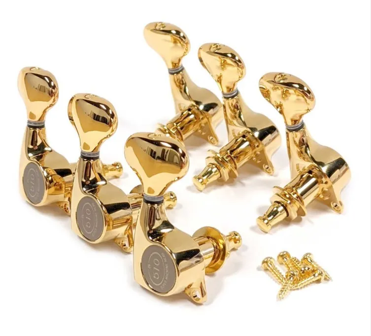 Gotoh SGL510-L5 – Luxusná sada ladiacich mechaník 3L+3R, Zlatá