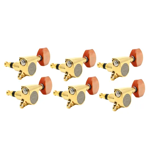 Gotoh SGS510Z-P8 – Exkluzívna sada ladiacich mechaník 6L, Zlatá