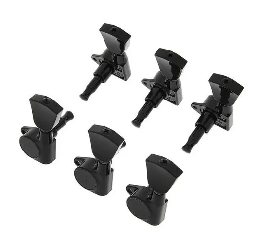 Gotoh SG301-04 Ladiace Mechaniky pre Gitaru Sada 3L+3R Čierna