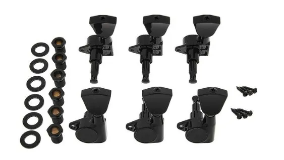 Gotoh SG301-04 Ladiace Mechaniky pre Gitaru Sada 3L+3R Čierna Gotoh SG301-04 Ladiace Mechaniky pre Gitaru Sada 3L+3R Čierna