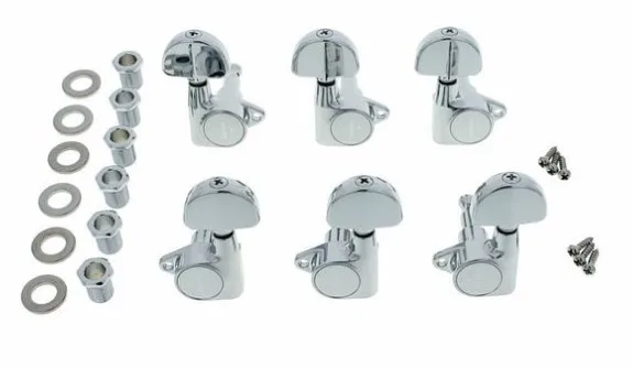Gotoh SG301-20 Ladiace Mechaniky pre Gitaru Sada 3L+3R Chrom Gotoh SG301-20 Ladiace Mechaniky pre Gitaru Sada 3L+3R Chrom