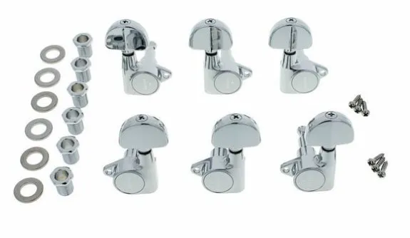 Gotoh SG301-20 Ladiace Mechaniky pre Gitaru Sada 3L+3R Chrom