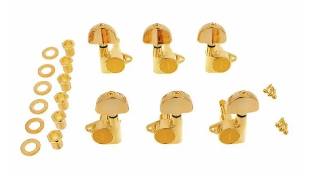 Gotoh SG301-20 Ladiace Mechaniky pre Gitaru Sada 3L+3R Zlatá Gotoh SG301-20 Ladiace Mechaniky pre Gitaru Sada 3L+3R Zlatá