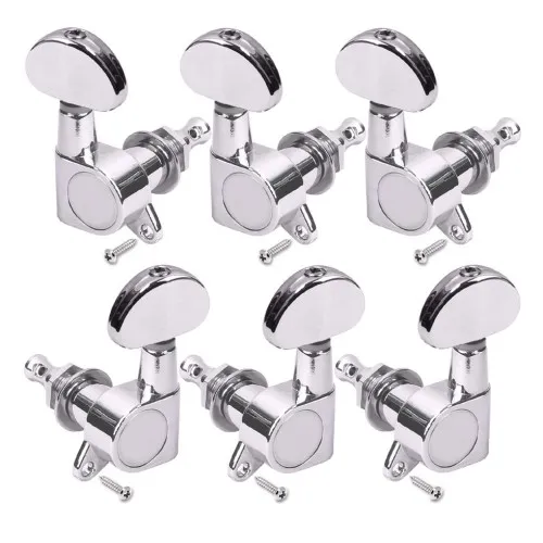 Partsland J03  Sada Ladiacich Mechanik Pre Elektrickú Gitaru 3L+3R Chrome