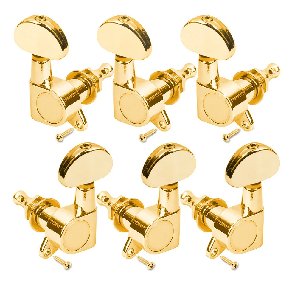 Partsland J03 Sada Ladiacich Mechanik Pre Elektrickú Gitaru 3L+3R Zlatá