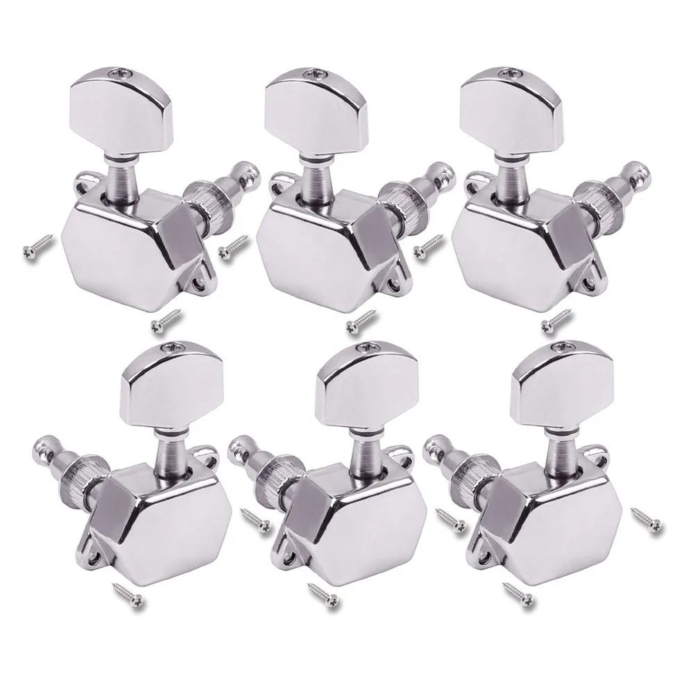 Partsland J22 Sada Ladiacich Mechanik Pre Elektrickú Gitaru 3L+3R Chrome