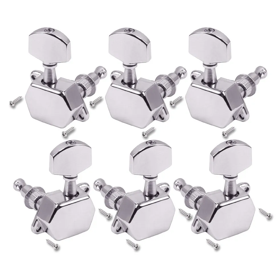 Partsland J22 Sada Ladiacich Mechanik Pre Elektrickú Gitaru 3L+3R Chrome