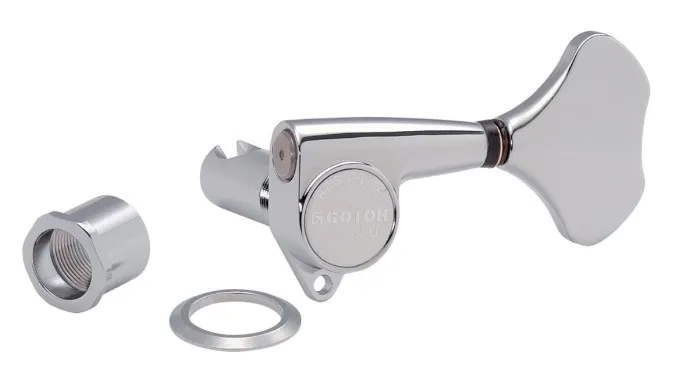 Gotoh GB350 Ladiaca Mechanika Pre Basgitaru Ľavá Strana Chrom