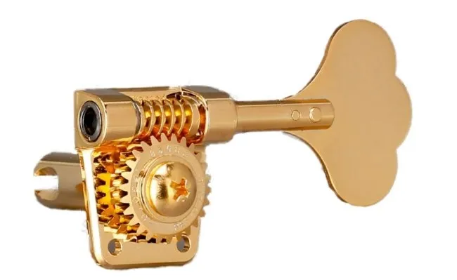 Gotoh GB528 Ladiaca Mechanika Pre Basgitaru Ľavá Strana Zlatá