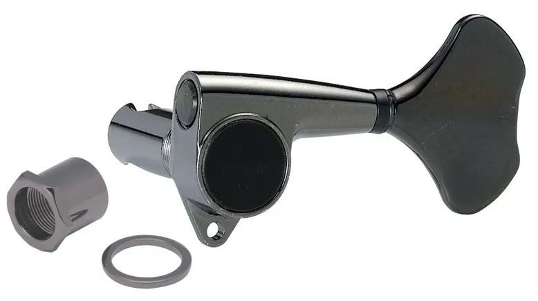 Gotoh GB720 Ladiaca Mechanika Pre Basgitaru Ľavá Strana Cosmo-black