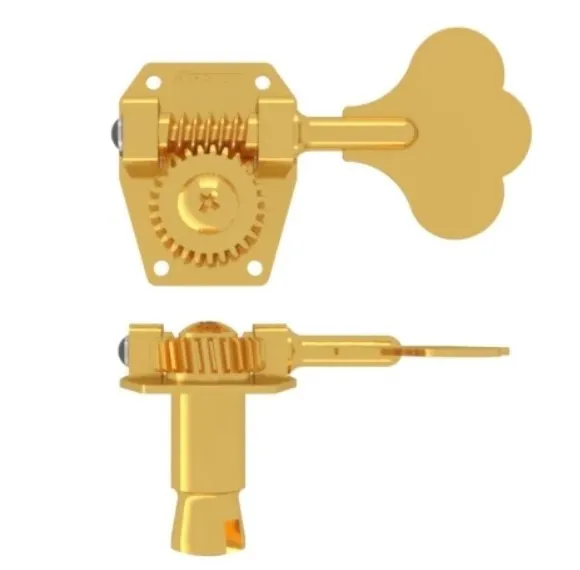 Hipshot HB1 Ladiaca Mechanika pre Basgitaru Ľavá strana- Zlatá