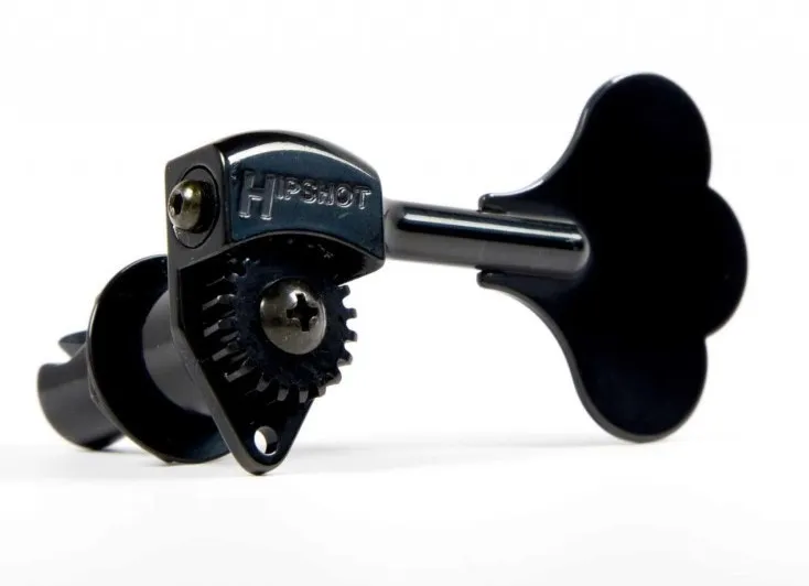 Hipshot Licensed Ultralite 3/8" Ladiaca mechanika pre Basgitaru / Ľavá strana / Čierna