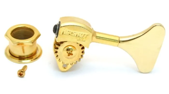 Hipshot USA Ultralite 3/8 Ladiaca mechanika pre Basgitaru Y-kľúč / Ľavá strana / Zlatá