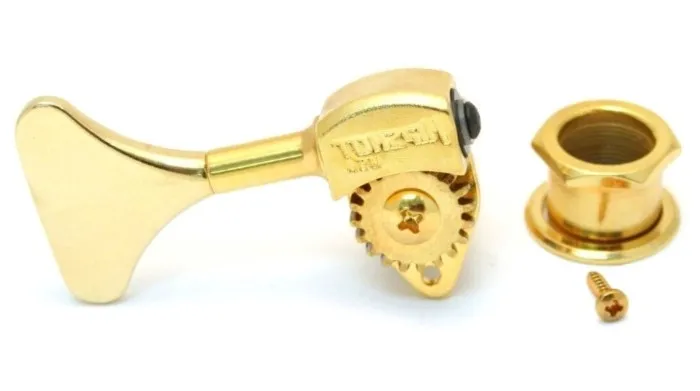 Hipshot USA Ultralite 3/8 Ladiaca mechanika pre Basgitaru Y- kľuč / Pravá strana / Zlatá