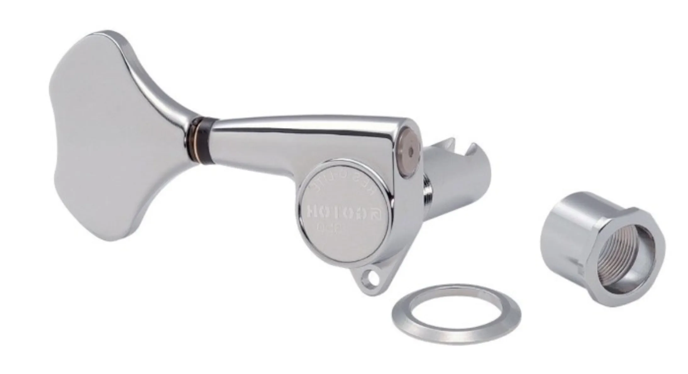 Gotoh GB350 Ladiaca Mechanika Pre Basgitaru Pravá Strana Chrom