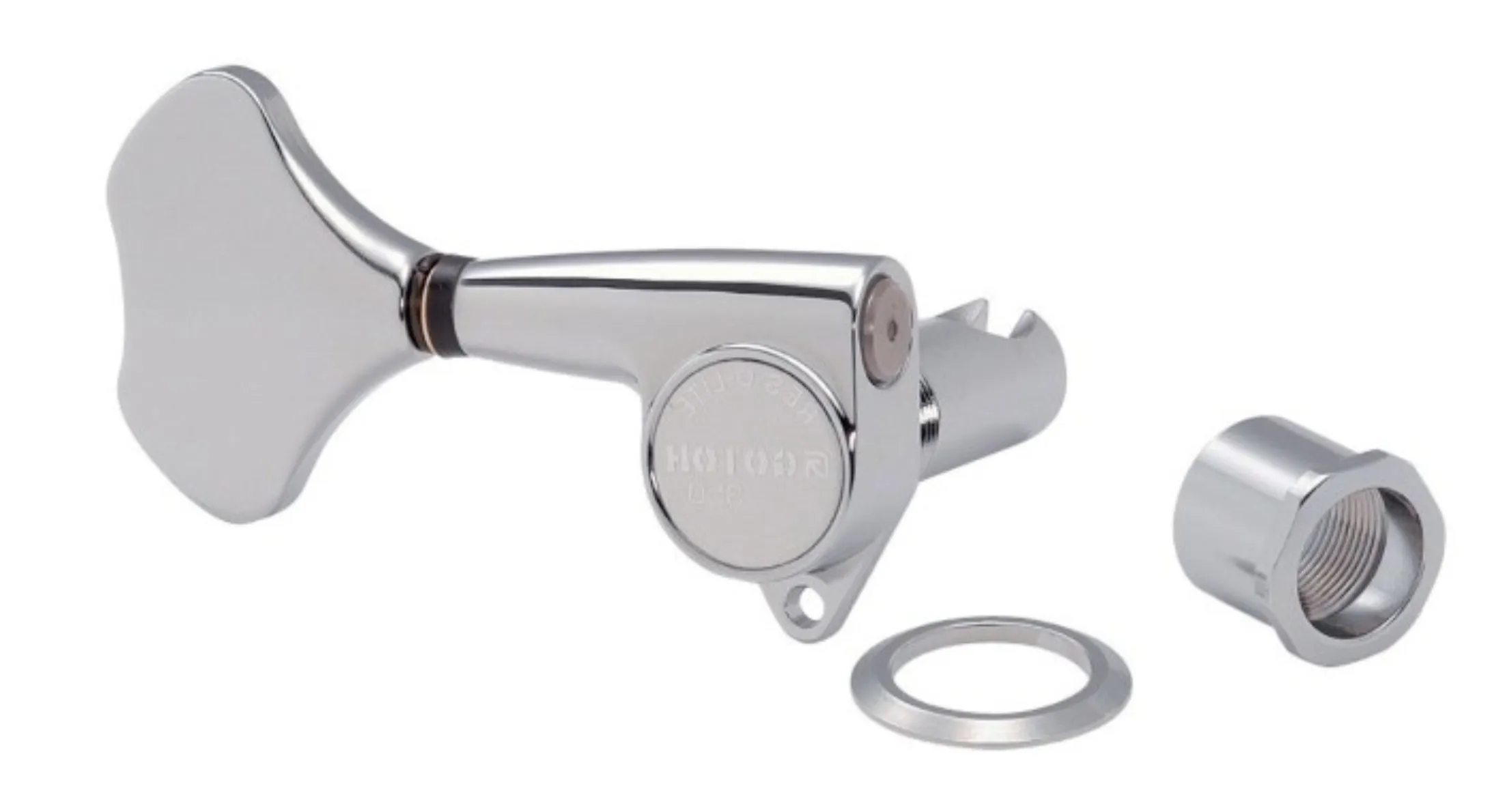 Gotoh GB350 Ladiaca Mechanika Pre Basgitaru Pravá Strana Chrom