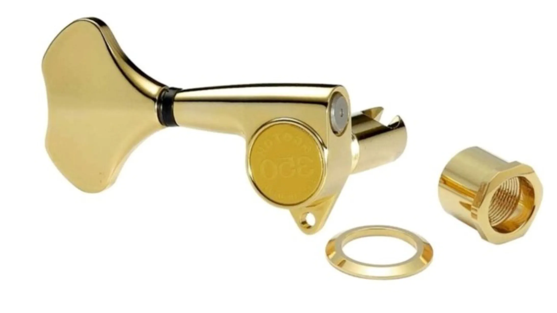 Gotoh GB350 Ladiaca Mechanika Pre Basgitaru Pravá Strana Zlatá