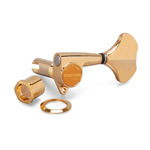 Gotoh GB350 Ladiaca Mechanika Pre Basgitaru Ľavá Strana Zlatá