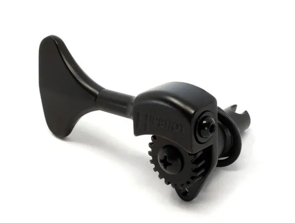 Hipshot Licensed Ultralite 3/8" Ladiaca mechanika pre Basgitaru Y-kľúč / Pravá strana / Čierna