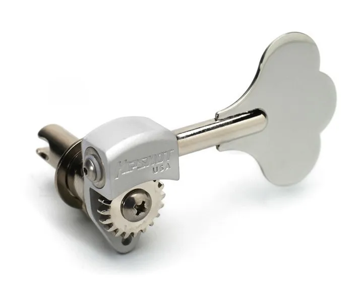 Hipshot USA Ultralite 3/8 Clover key Ladiaca mechanika pre Basgitaru / ľavá strana / 20670C / Chrom 
