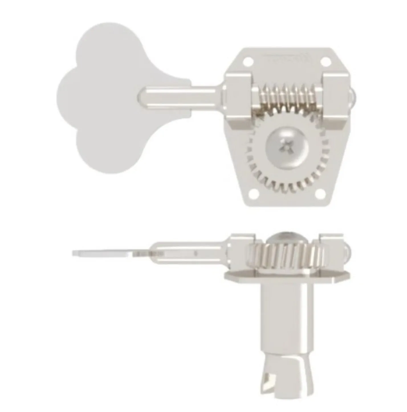 Hipshot HB1 Ladiaca Mechanika pre Basgitaru Pravá strana- Nickel