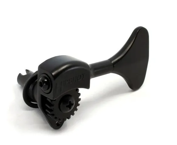 Hipshot Licensed Ultralite 3/8" Ladiaca mechanika pre Basgitaru Y- Kľúč / ľavá strana / Čierna