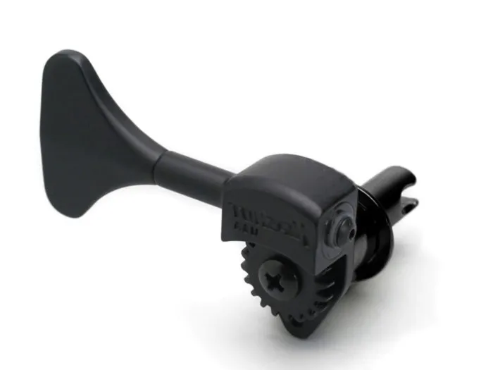 Hipshot USA Ultralite 3/8 Ladiaca mechanika pre Basgitaru Y-kľúč / Pravá strana / Čierna