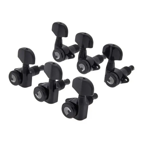 Daddario Planet Waves PWAT-3L+ 3R Sada Ladiacich mechaník na gitaru Čierna