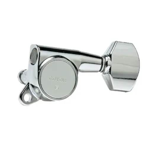 Gotoh SG381-07 MG Uzamykacia Ladiaca Mechanika pre Gitaru Ľavá Strana Struny E,H,G Chrom 