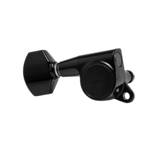 Gotoh SG381-07 MG Uzamykacia Ladiaca Mechanika pre Gitaru Pravá Strana Struny E,A,D Čierna