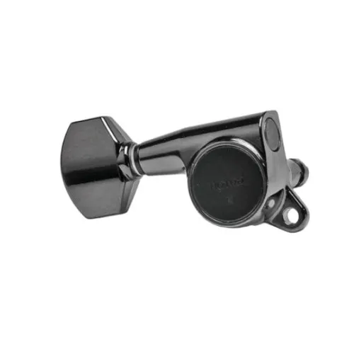 Gotoh SG381-07 MG Uzamykacia Ladiaca Mechanika pre Gitaru Pravá Strana Struny E,A,D Cosmo-black