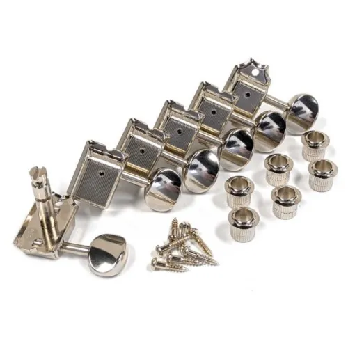 Gotoh SD91-05M-MG – Uzamykateľné Vintage F-style mechaniky 6L, Nikel